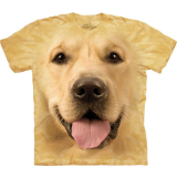  T-Shirt Big Face Golden