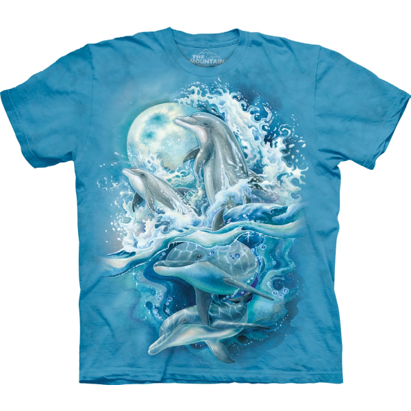 The Mountain Erwachsenen T-Shirt "Bergsma Dolphins" L