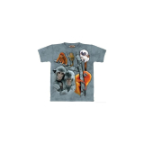 The Mountain Kinder T-Shirt "Monkey Collage"