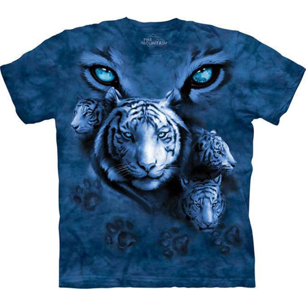 Kinder T-Shirt "White Tiger Eyes"