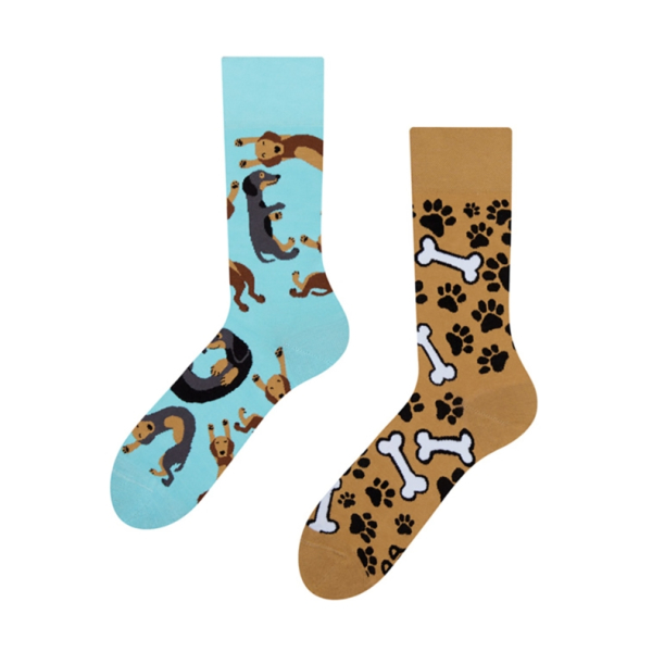 Dedoles Unisex Socken "Dachshund" UK3-5/EU35-38/US4-6