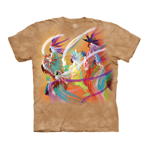 The Mountain Erwachsenen T-Shirt "Rainbow Dance" 5XL