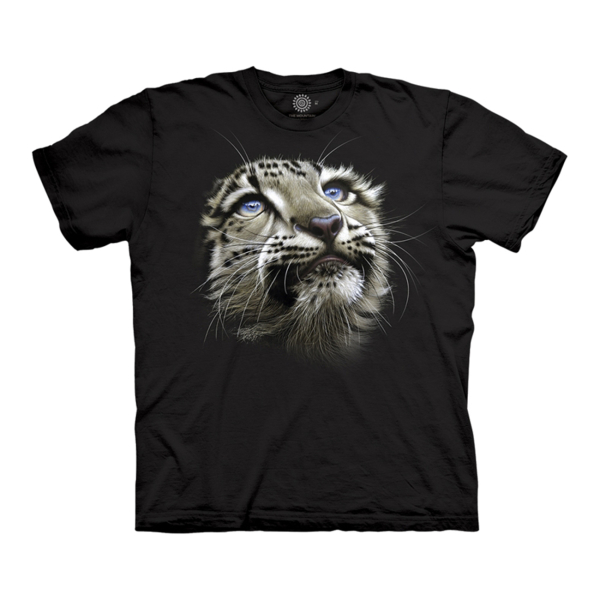 The Mountain Erwachsenen T-Shirt "Snow Leopard Cub" 5XL