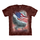 The Mountain Erwachsenen T-Shirt "Patriotic Lights" 5XL