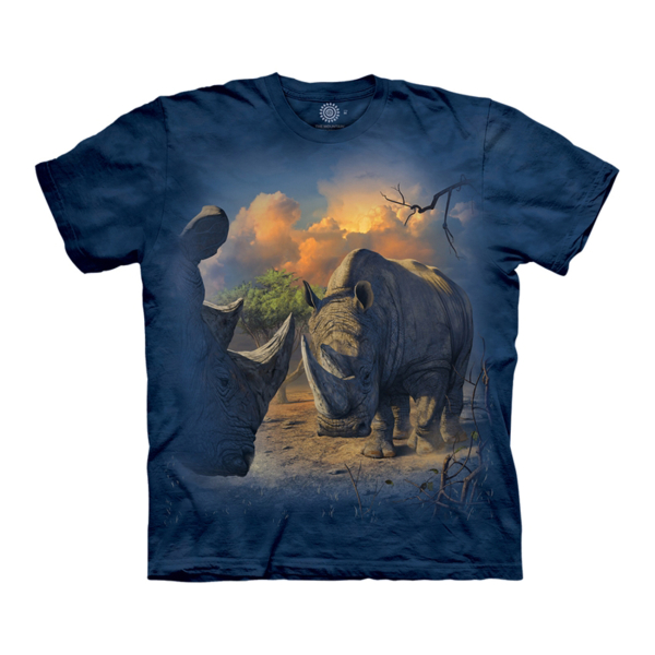 The Mountain Erwachsenen T-Shirt "Rhino Standoff"