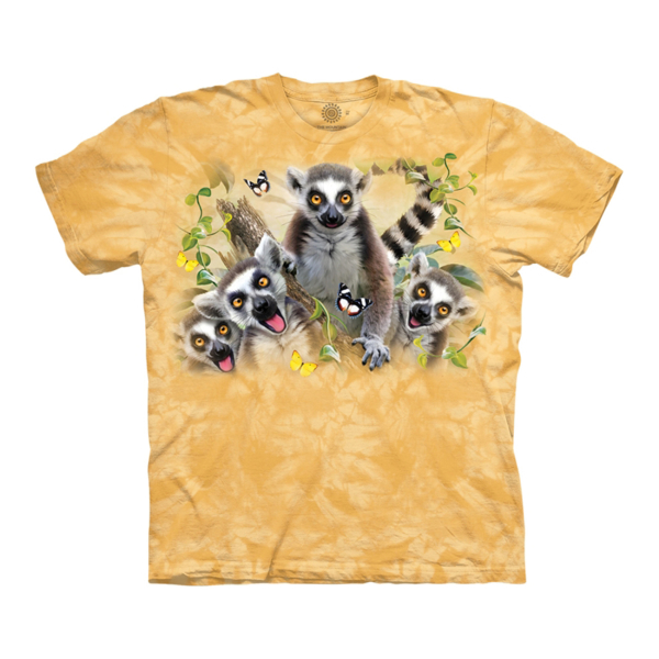 Kinder T-Shirt "Lemur Selfie" S - 104/122