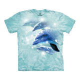 The Mountain Erwachsenen T-Shirt "Dolphin Play"