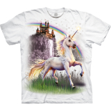  Kinder T-Shirt Unicorn Castle Special Edition M - 128/134