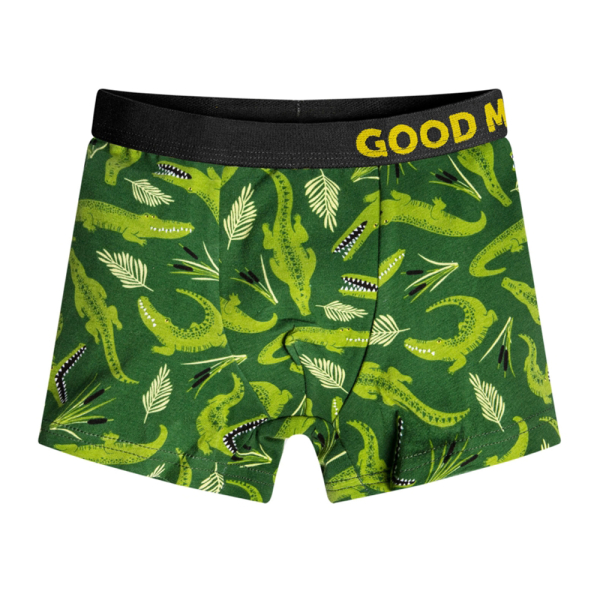 Jungen Boxershorts „Crocodile“ von Dedoles – Farbenfrohe Unterwäsche