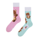Dedoles Unisex Socken "Teddybär" UK6-8/EU39-42/US7-9
