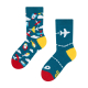 Dedoles Unisex Kids Socken "Flugzeuge"