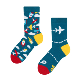 Dedoles Unisex Kids Socken "Flugzeuge" 27-30