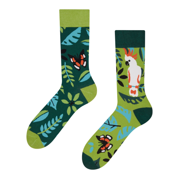Dedoles Unisex Socken "Dschungelvögel" UK9-12/EU43-46/US10-12