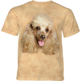  Kinder T-Shirt Happy Poodle Portrait