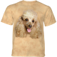 The Mountain Erwachsenen T-Shirt "Happy Poodle Portrait"
