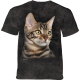Kinder T-Shirt "Striped Cat Portrait"