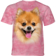The Mountain Erwachsenen T-Shirt "Happy Pomeranian"