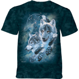 The Mountain Erwachsenen T-Shirt "Dreamcatcher Wolf...