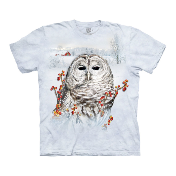 The Mountain Erwachsenen T-Shirt "Country Owl"