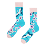 Dedoles Unisex Socken "Sakura und Reiher"